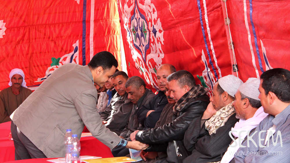 SEKEM contracted framers during a workshop in Beheira.