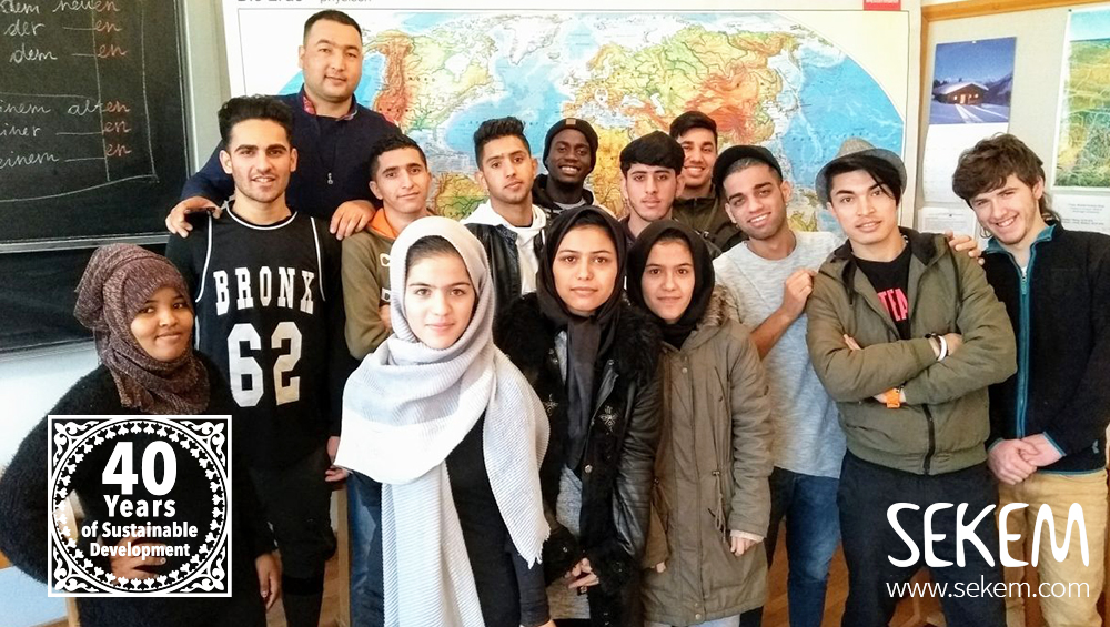 وطن جديد للاجئين: حملة تمويل جماعي من أجل الفصل التعليمي الدولي في جراتس النمسا