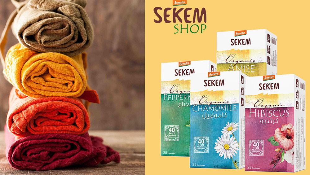 Organic Cotton and Tea Weeks at the SEKEM Shop