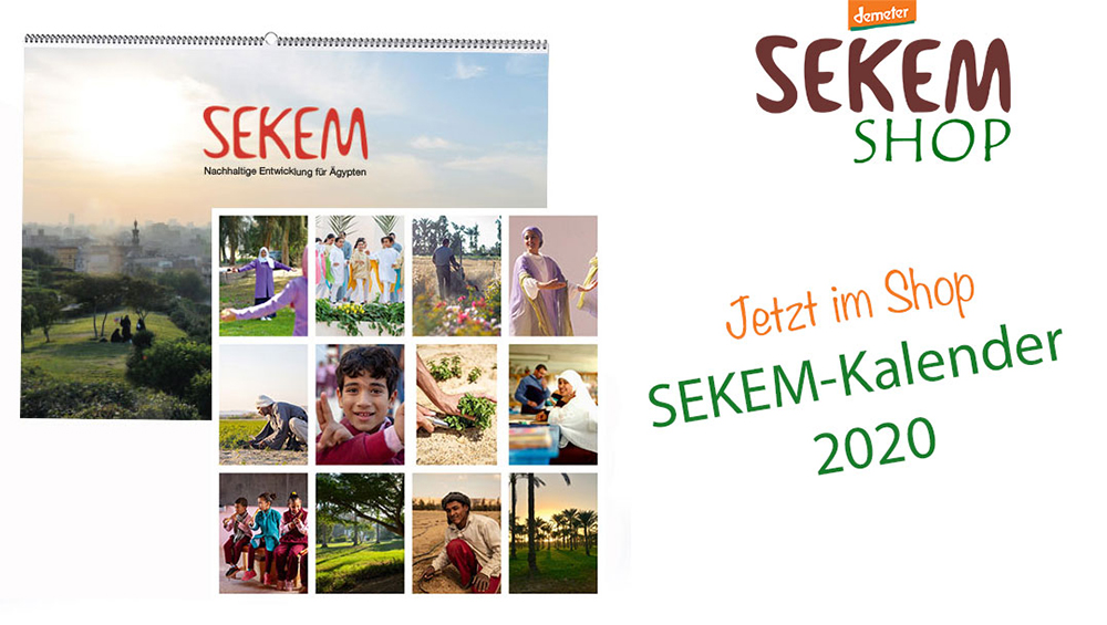 SEKEM Wall Calender for 2020 available!