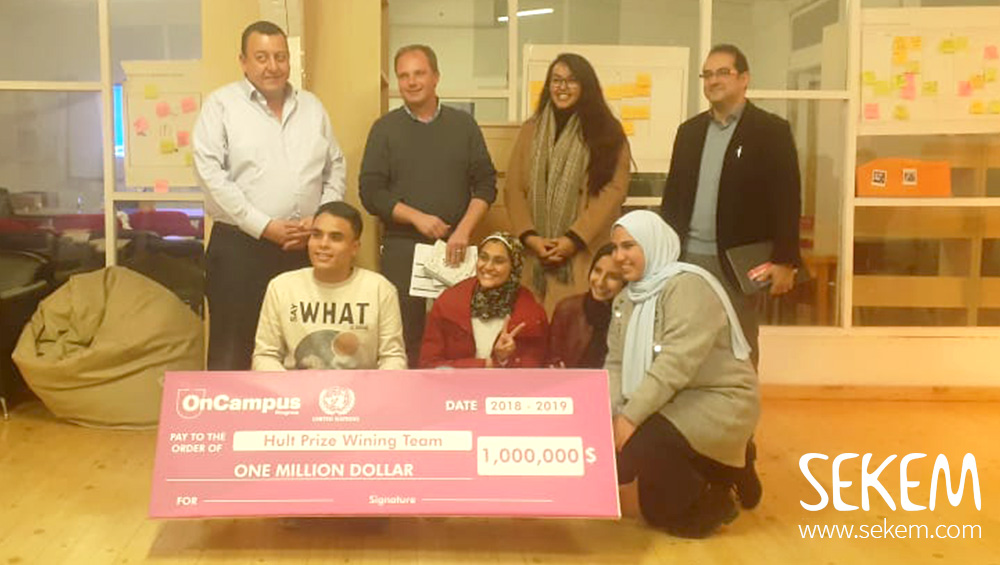 Heliopolis University Students Participate in an International Competition for $1Million Prize