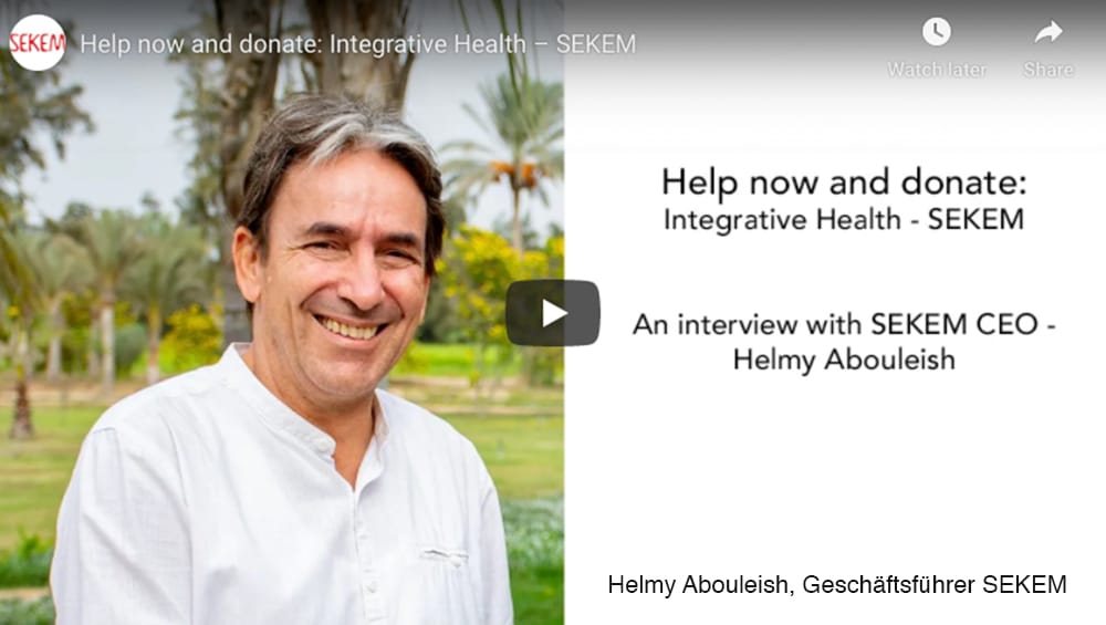 Helmy Abouleish on the Health Situation in Egypt