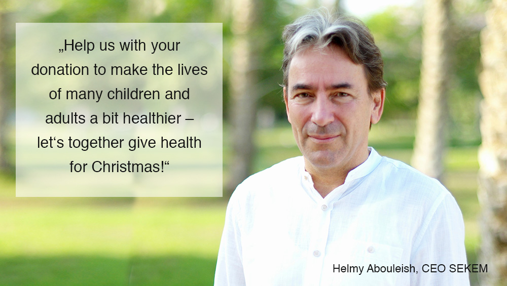 Health for Christmas: Support us!