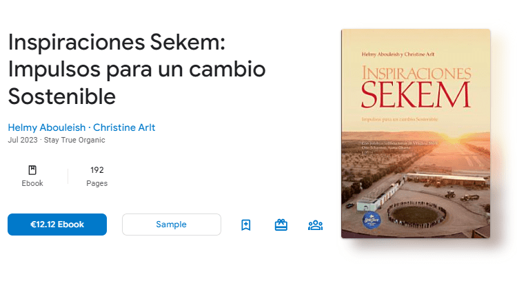 SEKEM Inspirations - Book published in Spanish