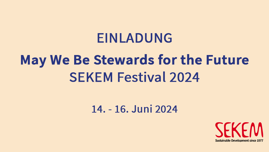 Einladung: SEKEM Festival 2024