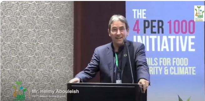 Throwback to COP28: "4 per 1000" Day 2023 - Helmy Abouleish, CEO Sekem Group