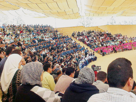 A photo from SEKEM Festival in the nineties 